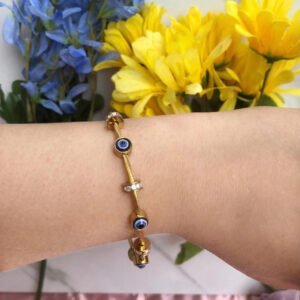 Evil Eye Charm Bracelet by Afreyn Jewels