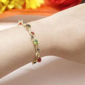 Rainbow Tulip Bracelet by Afreyn Jewels