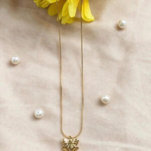 Jingle Bow Pendant by Afreyn Jewels