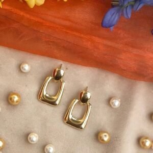 Modern Frame Drops – Afreyn Jewels anti-tarnish earrings