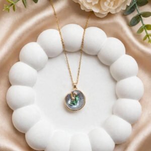 Moonlit Tulip Pendant by Afreyn Jewels