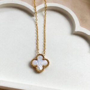 Pearl Clover Pendant by Afreyn Jewels