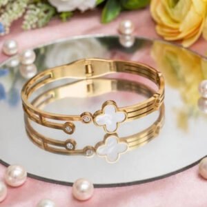 Pearl Clover Twin Kada by Afreyn Jewels