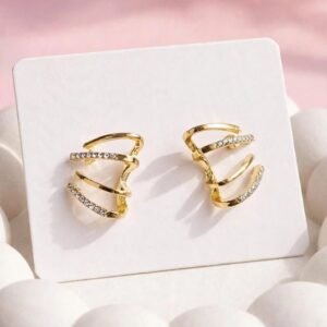 Starlight Wrap Studs earrings - Afreyn Jewels