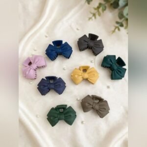 Bow Bliss Claw Clip - Afreyn Jewels