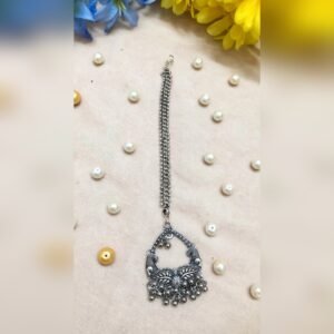 Chand Maang Tikka - oxidised jewellery by Afreyn Jewels