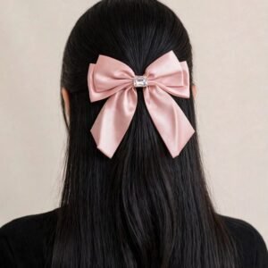 Rose Dream Satin Bow - Afreyn Jewels